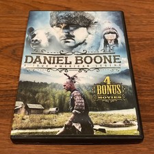 Daniel Boone: A True American Legend - Includes 4 Bonus Movies DVD, 2015 Good