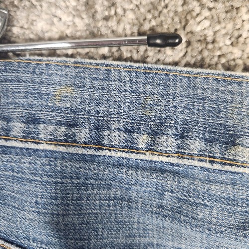Jeans uomo Levis 569 taglia 32 x 36 larghi taglio dritto blu denim 5 tasche * - Foto 10 di 15