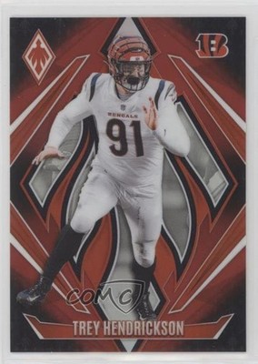 2024 Panini Phoenix Red Fade 49/299 Trey Hendrickson #138 0it8