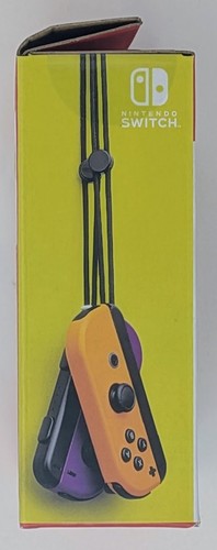 Coppia Controller Joy-Con Ufficiali Nintendo Switch One Viola Neon e Arancione Neon! - Foto 4 di 6
