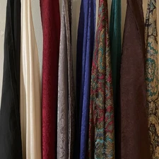 Men's + Unisex 35 Inch Silk Wild Rags Western Scarves ($35 each / $250 for 9)