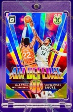 GIANNIS ANTETOKOUNMPO SILVER  REFRACTOR NBA MVP MILWAUKEE BUCKS MINT