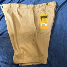 Carhartt Mens Force Short Relaxed Fit Size 40 Khaki Rugged Flex 9 Inseam Shorts