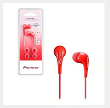 Pioneer SE-CL502-R In Ear Headphones, Red