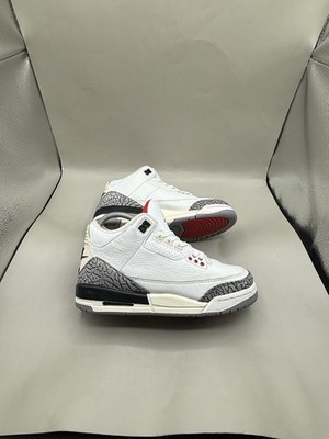 Authentic Jordan 3 Retro White Cement Reimagined GS Kids 5.5Y Women Size 7