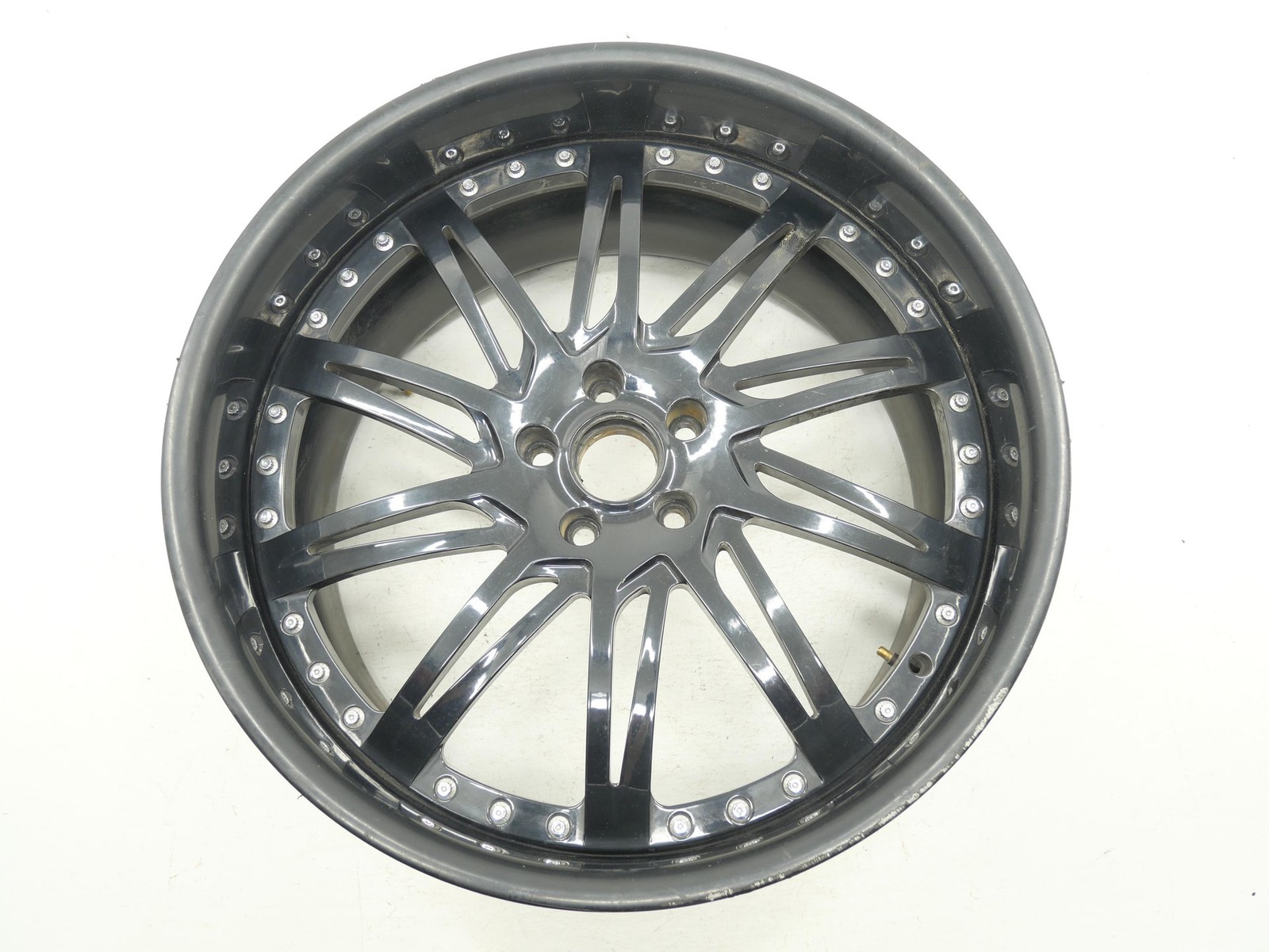 2005 Bentley Continental GT Wheel Rim Savini SV50 21x10.5 +30mm Offset Black OEM