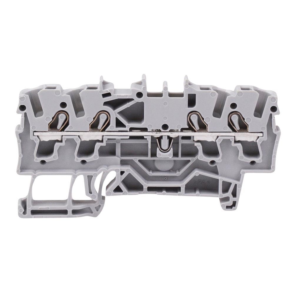 281-901 WAGO 2-Way DIN Rail Terminal Block 4mm² 32A