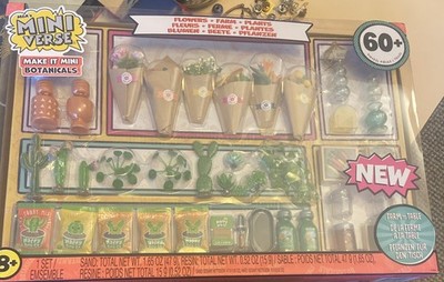 MGA s Miniverse Make It Mini Botanicals Mini Pflanzen Set 60+ Teile