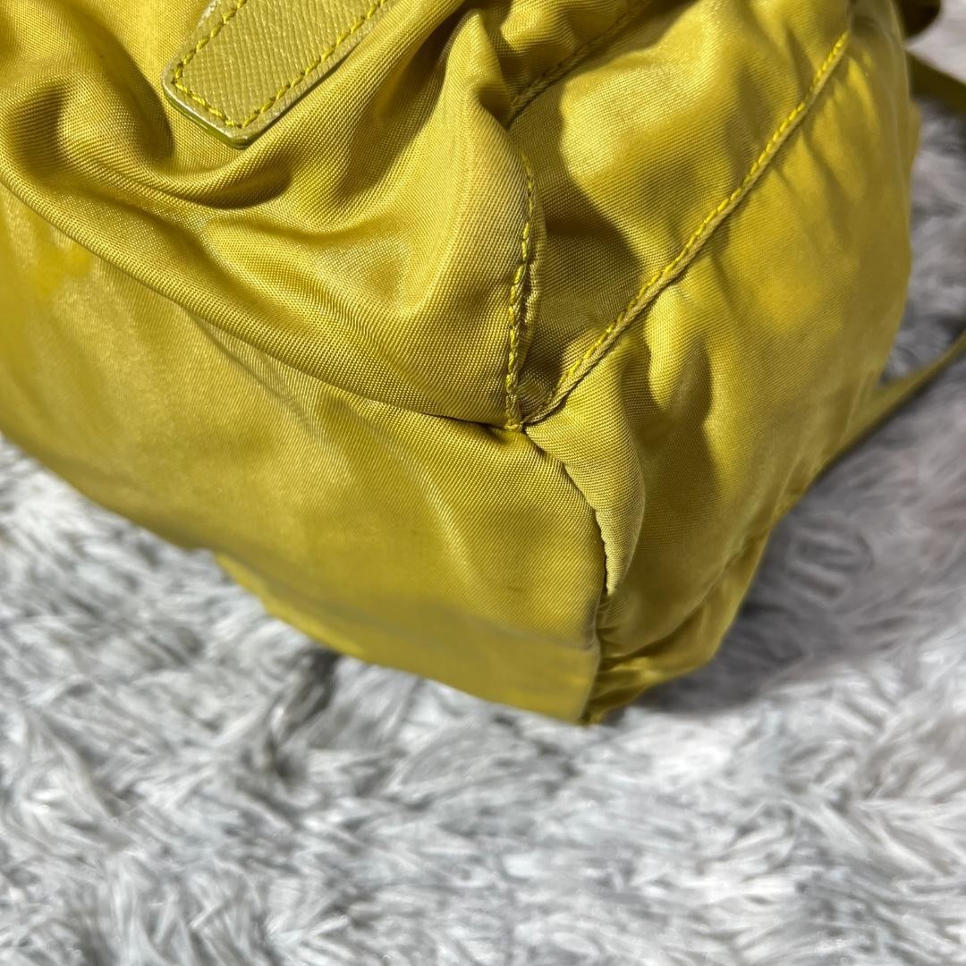 PRADA Backpack Nylon Triangle Plate from japan thumbnail 9