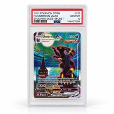 Umbreon VMAX #215 PSA 10 Evolving Skies Alt Art English Pokémon 2021