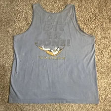 Vintage 2005 Big Dogs Larry The Cable Guy Parody Git 'er Done Tank Top Sz 3xl