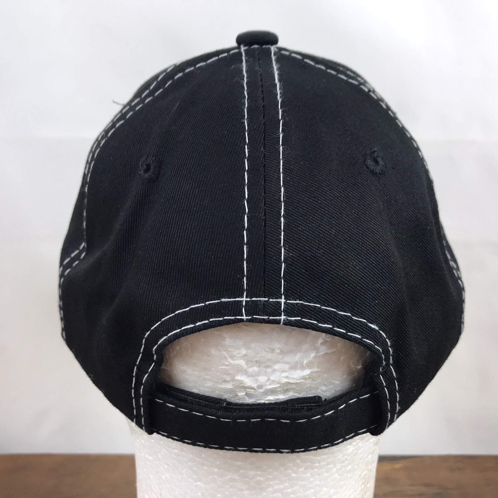 Goliath Tech Black Cotton Strapback Baseball Cap … - image 4