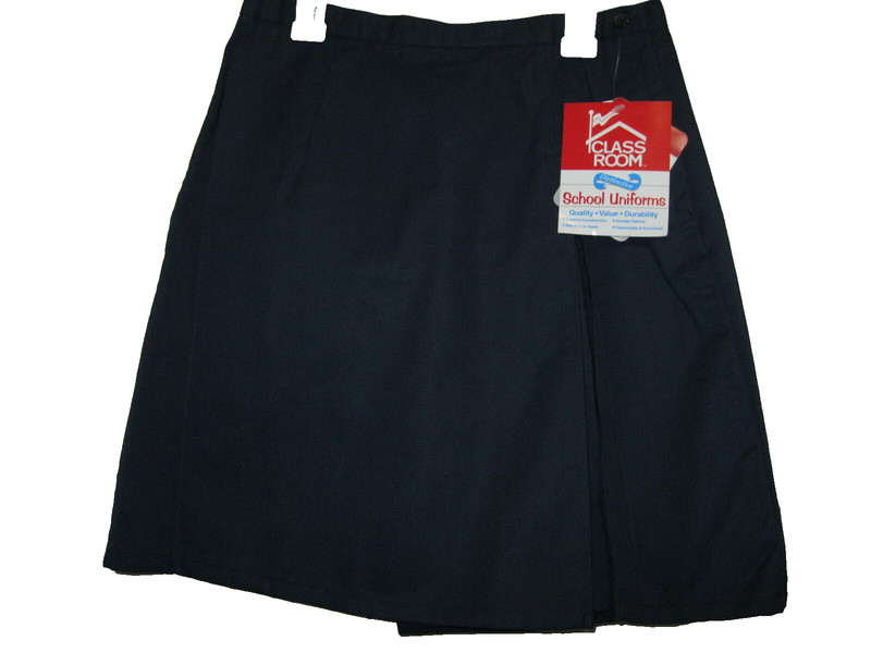 **CLASS ROOM**Girl's School Uniform Skort Size((16))65% Poly*35%Cotton.New/W/Tag