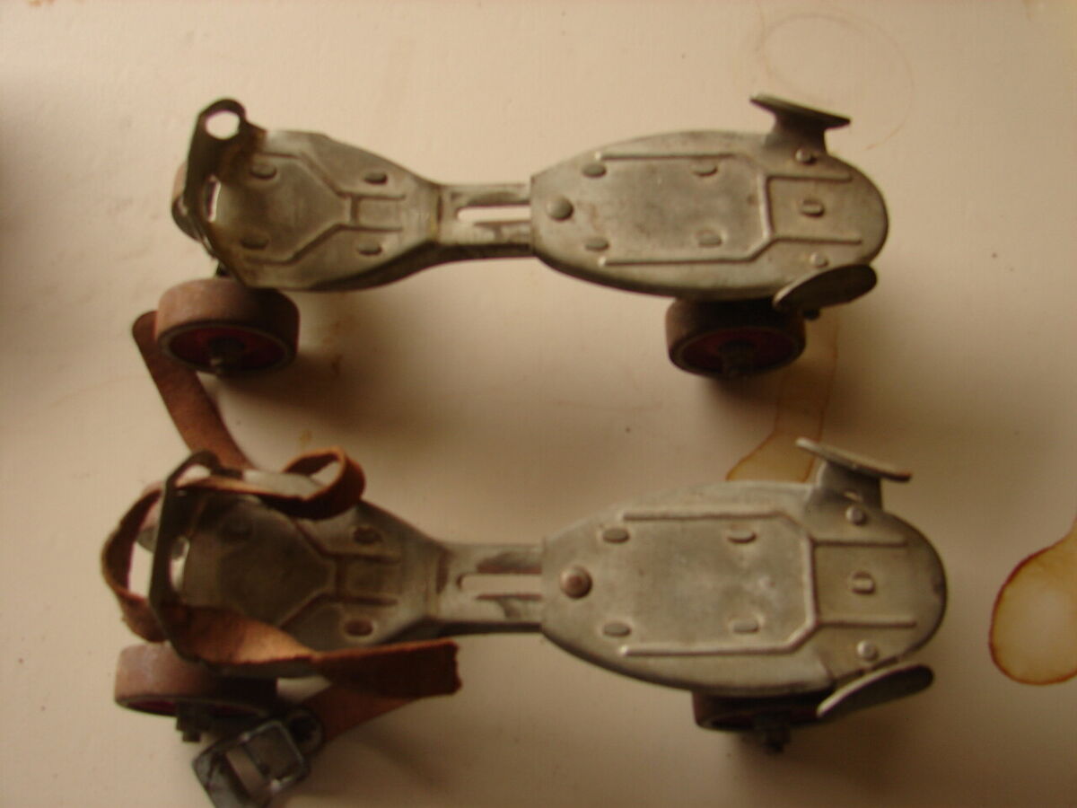 2 Pair Vintage Roller Skates - Hustler Corp. & Springfield