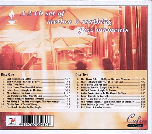 Cafe Jazz 2CD - Picture 2 of 2