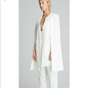 ivory cape blazer
