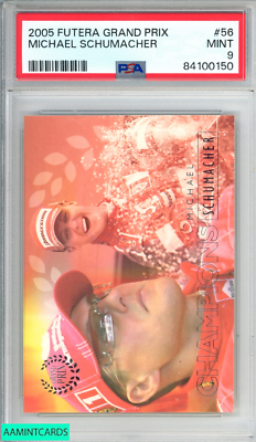 2005 Futera Grand Prix - Champions Michael Schumacher #56 for sale