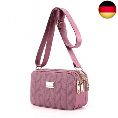 Damen Handy Umhängetasche Schultertasche Wasserdicht Nylon kleine