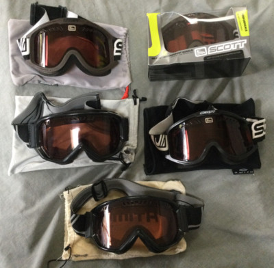 Ski Snowboard Goggles - Lot Of 5 - Scott And Smith