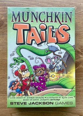 Steve Jackson Games Munchkin Tails Card Game 1st Edition SEALED