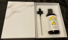 Sun Essential Oils in Lemon with Dropper 4 oz Sealed NIB