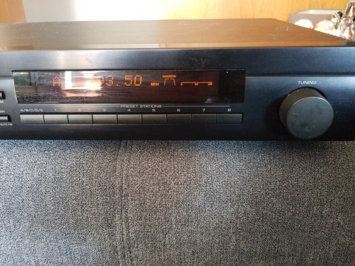 Yamaha TX-680RDS Tuner Radio * AM/FM Natural Sound * Schwarz *  - Bild 3 von 8