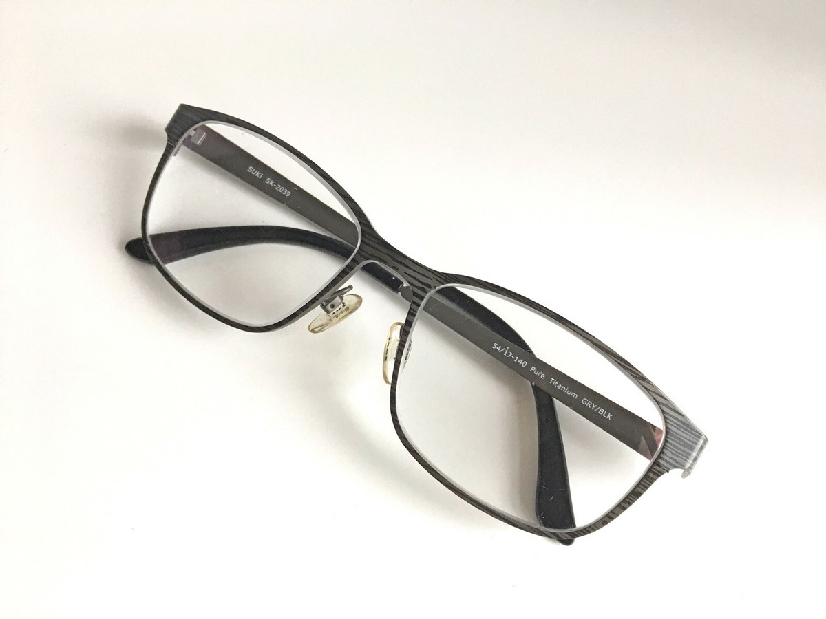 Suki Eyewear Eyeglasses Glasses Frames sk-2039 Titanium Grey  display picture 3