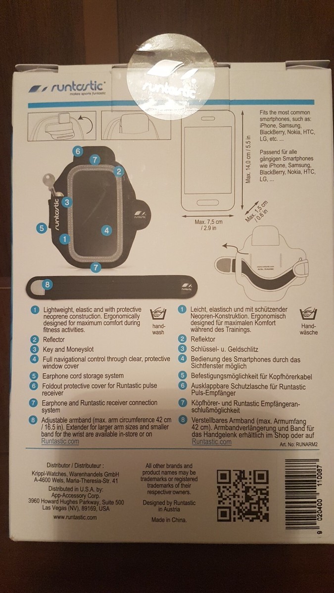 Runtastic Sports Armband, original