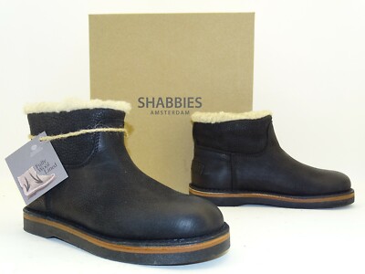 SHABBIES AMSTERDAM Damen Stiefel Stiefeletten Boots Winterboots NEU Gr.36