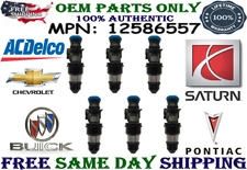OEM ACDelco 6PCS Fuel Injectors for 2005-2007 Chevy Buick Pontiac Saturn 3.5L V6