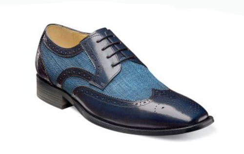 Stacy Adams Man's Kemper Wingtip Oxford 