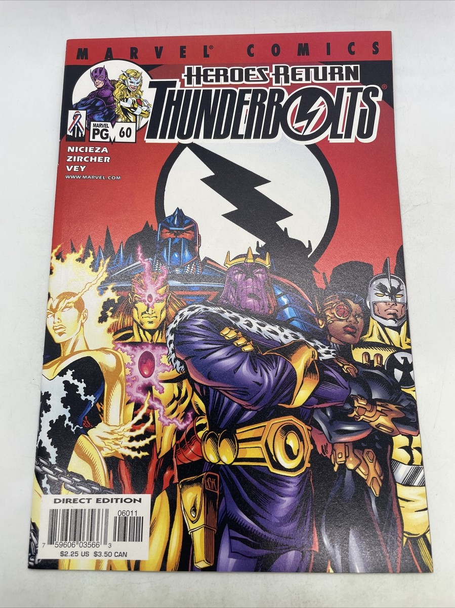 Thunderbolts Heroes Return # 60 (Marvel, 2002) 1st Print | eBay Thunderbolts Heroes Return # 60 (Marvel, 2002) 1st Print | eBay