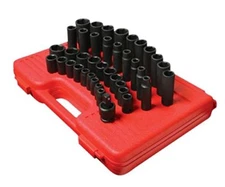 Sunex 2669 1/2" Dr. 39 Pc. Metric Master Impact Socket Set