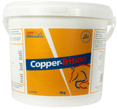 Equine Products UK Kupfer-Trition chelatisiertes Kupfer & essentielles Vitaminpräparat
