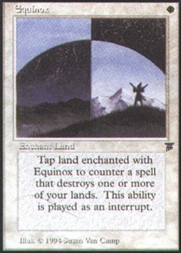 MTG magic cards 1x Equinox Legends Light Play, English