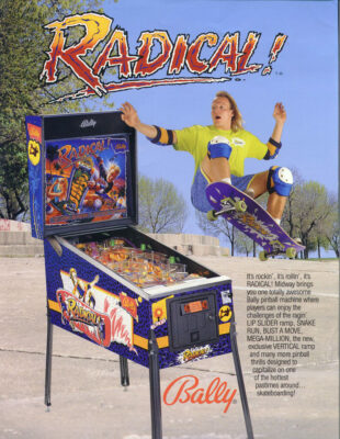 Radical Pinball - CPU Rom v3.0 [u26, u27] [Williams / Soren] EPROM Set