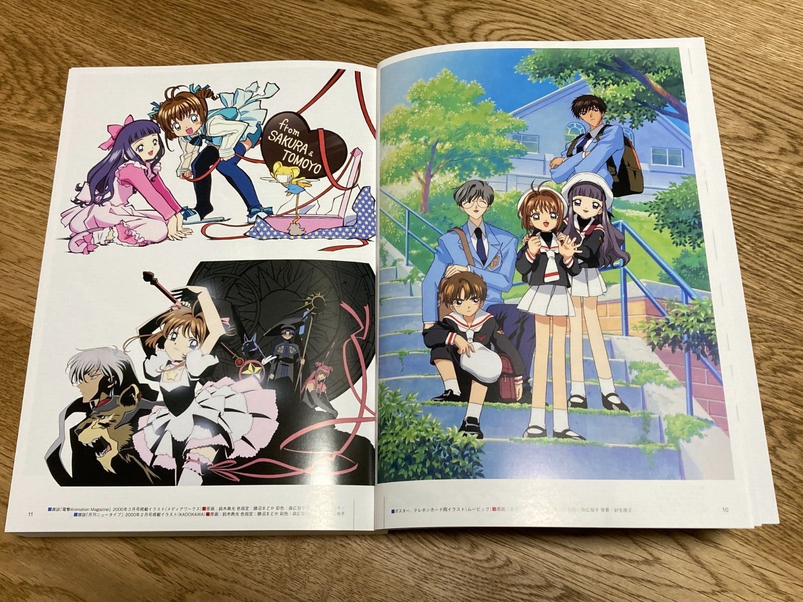 JAPAN TV Animation Cardcaptor Sakura Archives Art Works Illustration Book