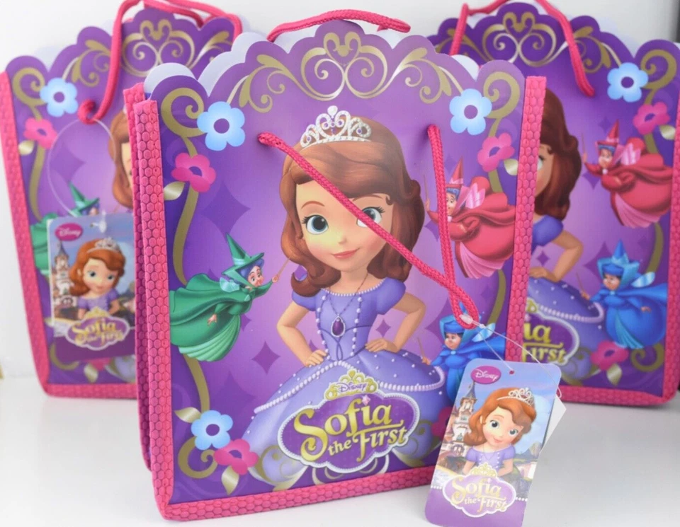 Sacolas de doces para festa Disney princesa bolsas de guloseimas piñata presente aniversário menina - Imagem 4 de 4