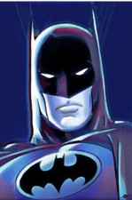 BATMAN BAT MAN BLUE (2022) Digital Arts by Tony Rubino