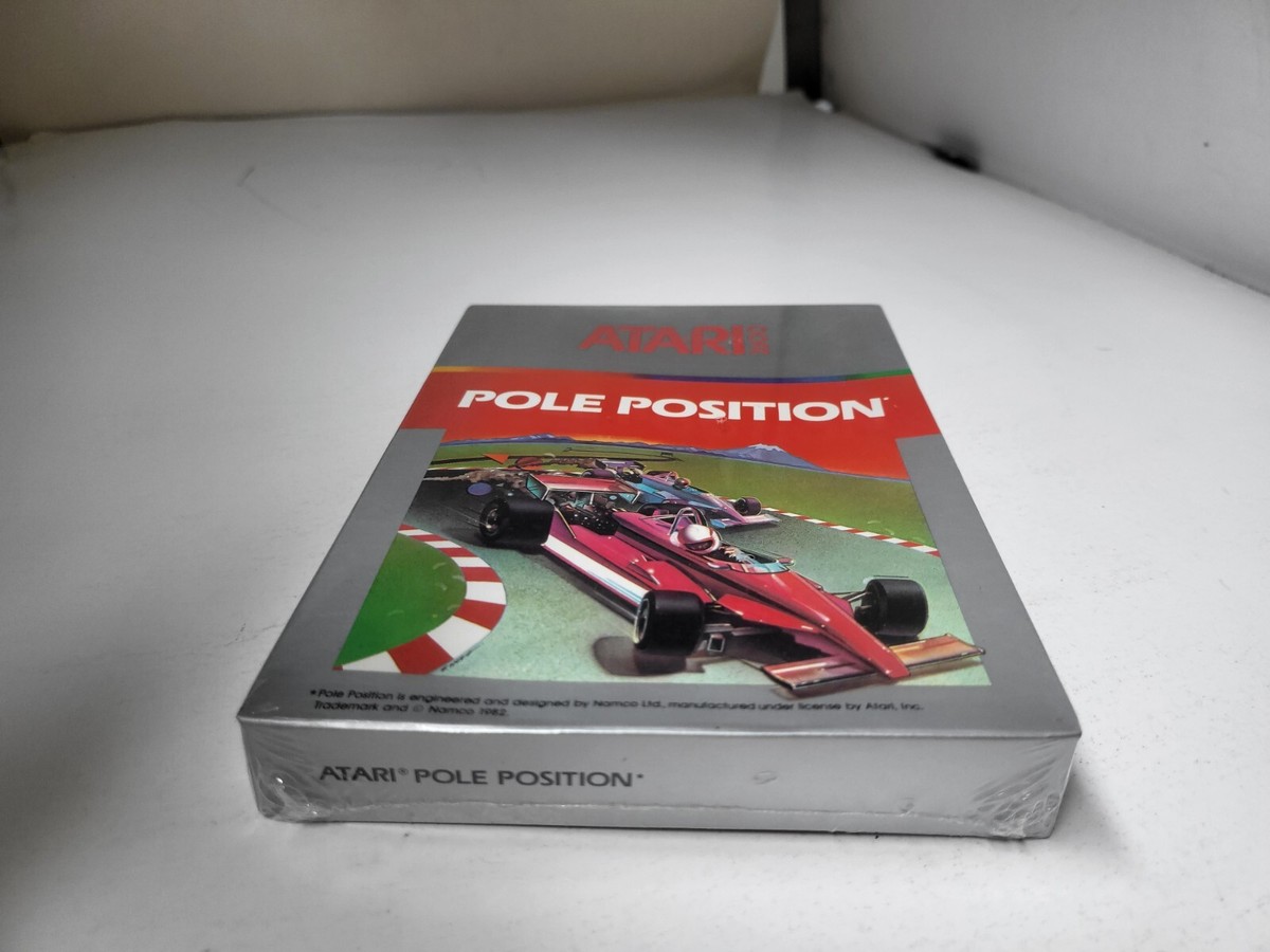 NEW FACTORY SEALED POLE POSITION GAME FOR ATARI 2600 USA NTSC