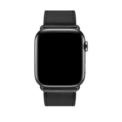 New Apple Watch Series 8 Hermes 45mm Black Noir Single Tour New Apple Watch Series 8 Hermes 45mm Black Noir Single Tour