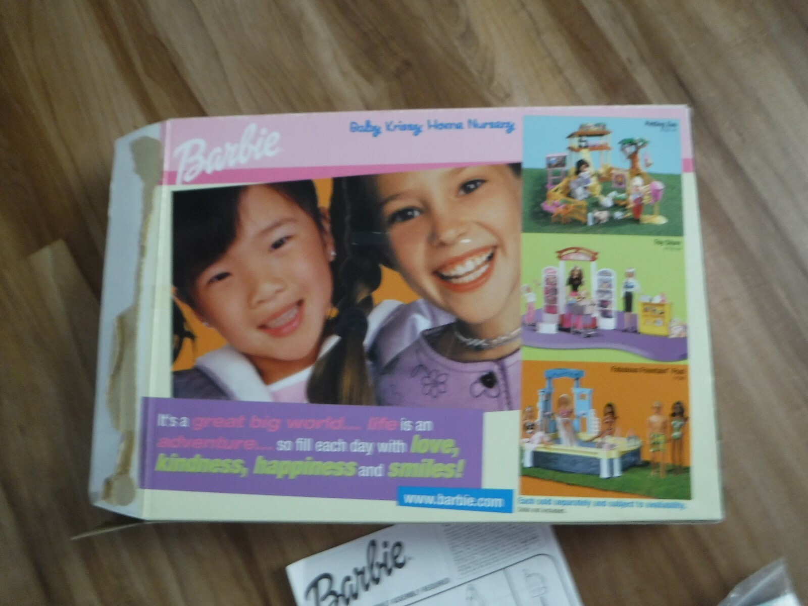 barbie baby krissy home nursery playset