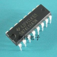 BCD-To-Decimal Decoder/Driver by Texas Instruments (SN74LS145N) #96-9