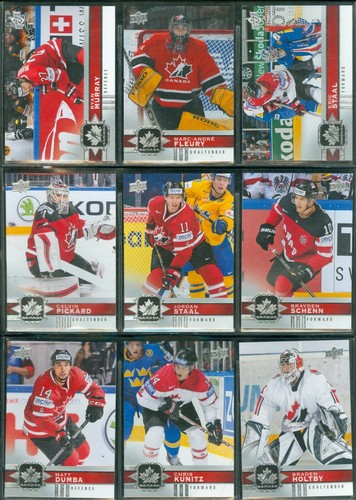 2017-18 TEAM CANADA CANADIAN TIRE, BLACK CANVAS OPC & EXCLUSIVES /100 SEE LIST - Picture 35 of 229