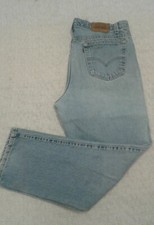  Levi's 540 Men's Jeans 38 x 30 Blue Orange Tab Relaxed Fit Denim Made in USA 