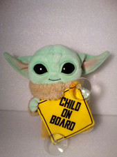 Star Wars Grogu Plush ''Child on Board'' Sign  Toy, 8-in Character from The Man