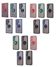 Lot/5 TPU Case w/Magnetic Ring for Samsung Galaxy S21/S22/S23/S24/S25 Series