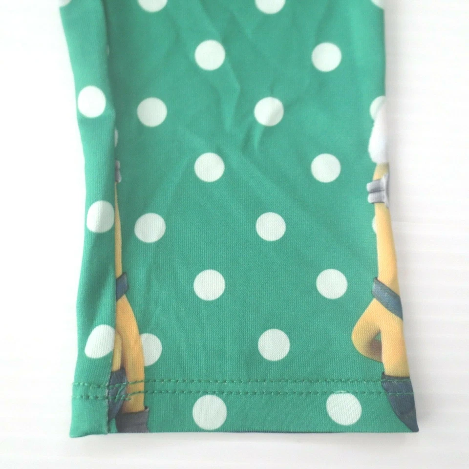 Kids Girl Christmas Minions Pajamas Pants (S) Plus Minion Christmas Cap - NEW - Image 4 of 4