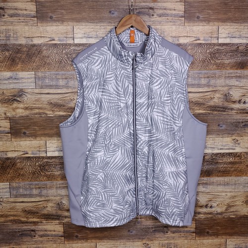 Peter Millar Jacket Mens 2XL Fuse Elite Hybrid Vest Full Zip NWT Floral Gale