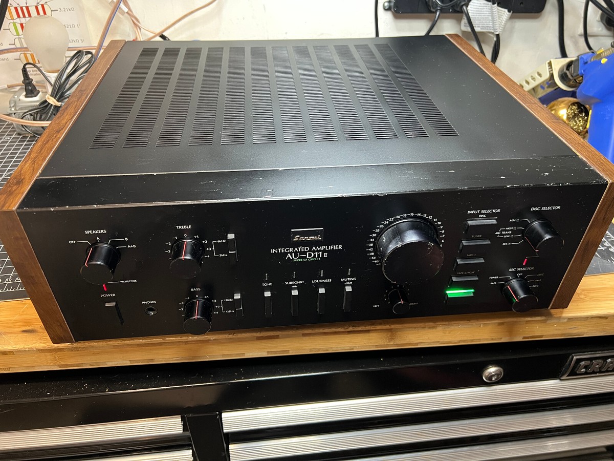 SANSUI　AU-D7 プリメインアンプ　メンテナンス済 SANSUI AU-D7 プリメインアンプ メンテナンス済み！ SANSUI AU